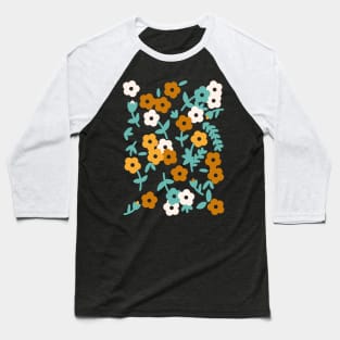 Flowers Baseball T-Shirt